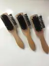 High-quality household three-sided shoe brush, natural wooden long-handled shoe brush, shoe care brush, wholesale at Xu Shengyou Department Store details Picture